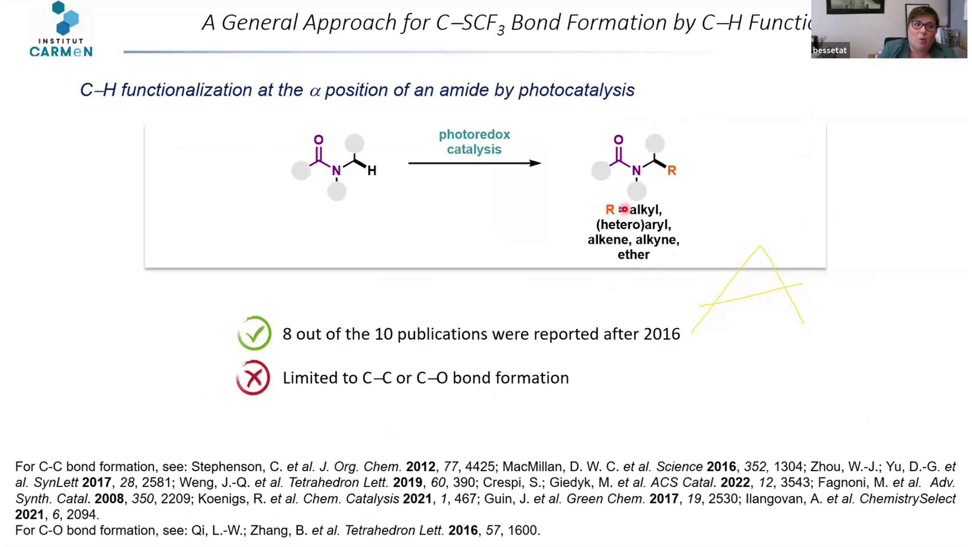 Slide 20/86 at 14:59: Thieme Cheminar: Modern Strategies in ...