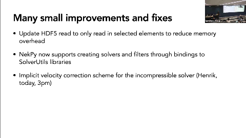 Slide 4/126 at 08:22: Many small improvements and fixes