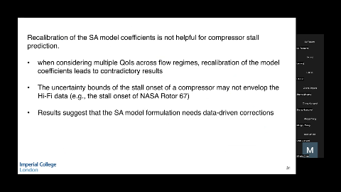 (VIDEO) Data-Driven Modelling of Aeroengine Stall - presented by Prof ...