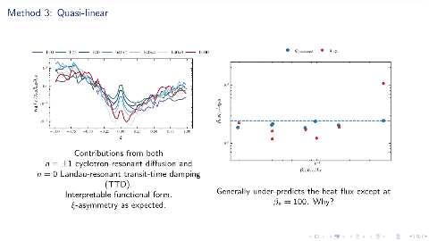 Slide 81/113 at 41:46: Method 3: Quasi-linear